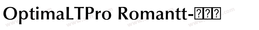 OptimaLTPro Romantt字体转换 OptimaLTPro Romantt字体转换